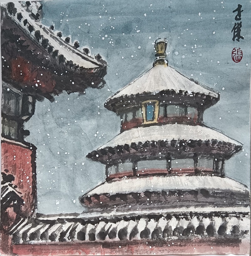 《京城瑞雪》