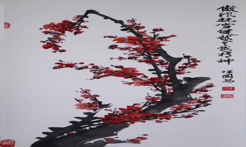 《红梅》