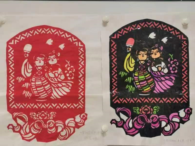 《许亚彬剪纸作品》