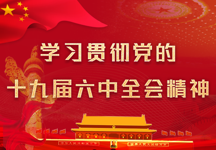 学习贯彻党的十九届六中全会精神