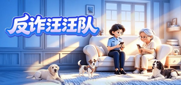 重阳反诈暖心升级 首部老年反诈宣传片《心防 反诈汪汪队》首映上线